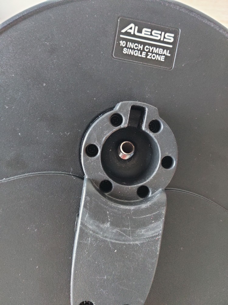 Bolt visible from underside